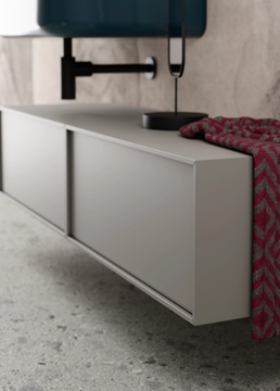 LAILA - Wall-mounted vanity unit by Scarabeo Ceramiche - view 3